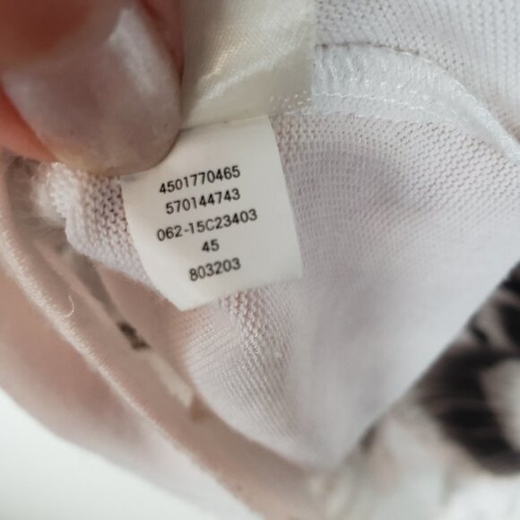 Chicos Zenergy Victoria Jacket Butterfly Pink Metallic Mesh est Size Large - Picture 10 of 10